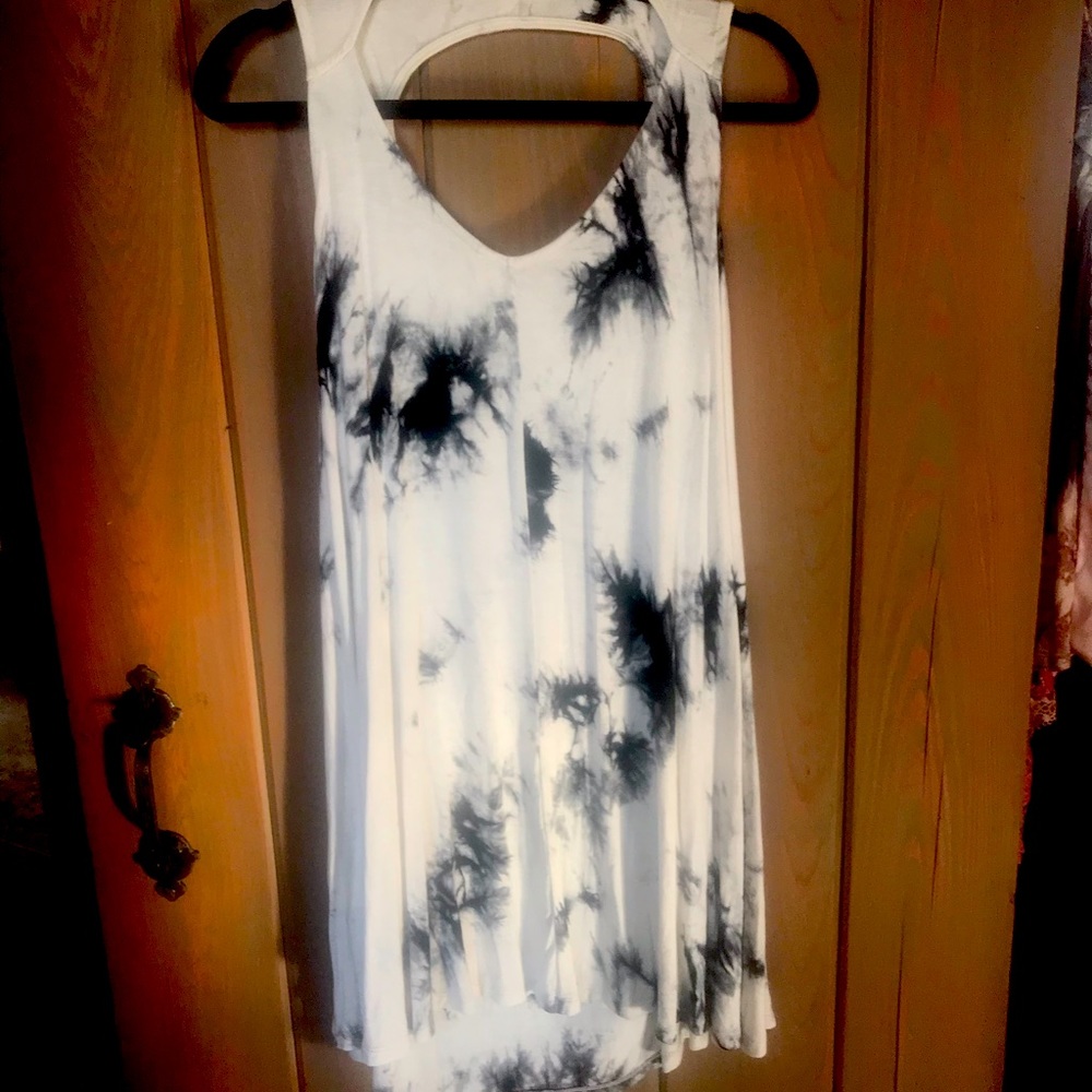 Summer casual t-shirt dress